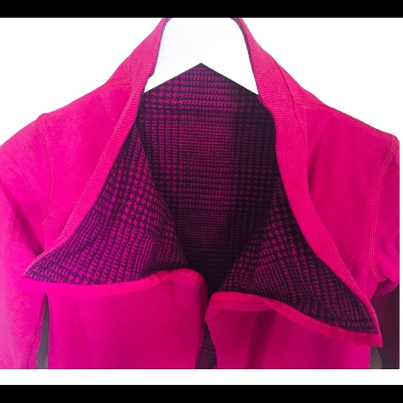 IVIVVA Count Me In Reversible Open Front Wrap/Jacket With Pockets Pink Girls 8Y - Picture 6 of 16